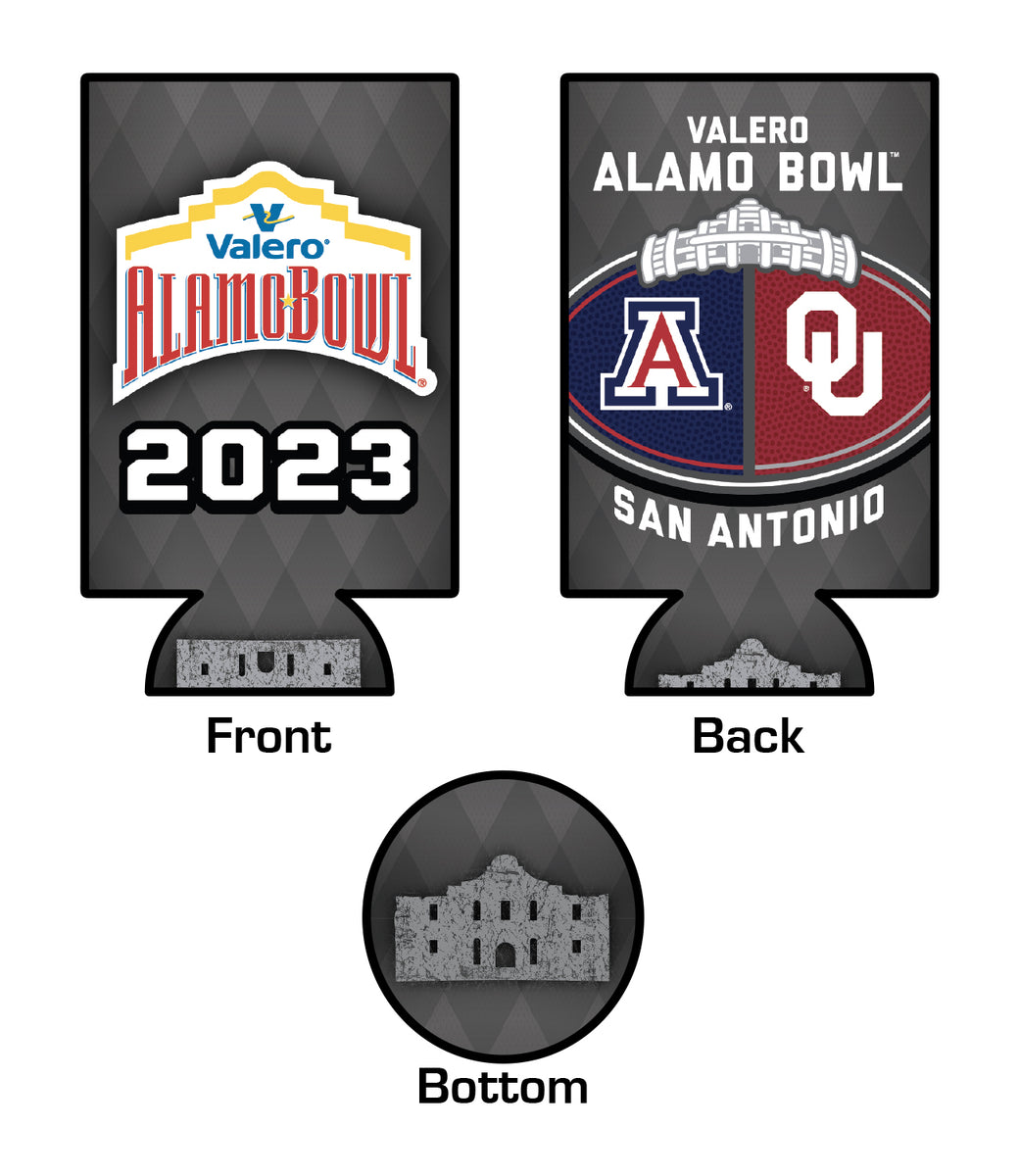 2023 Valero Alamo Bowl 16oz Koozie Alamo Bowl Merchandise