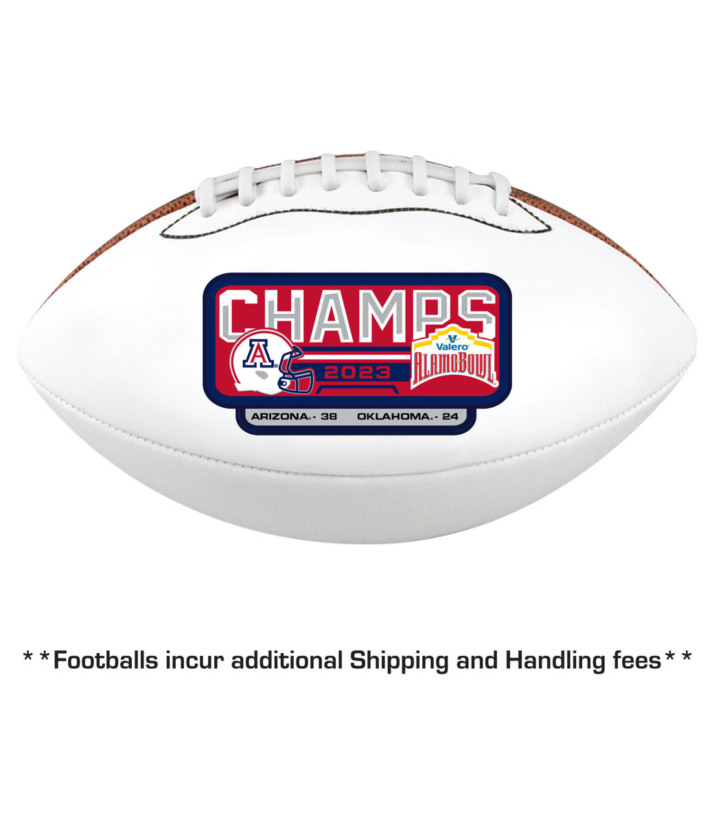 2023 Valero Alamo Bowl CHAMPIONS Full Size Football – Alamo Bowl ...