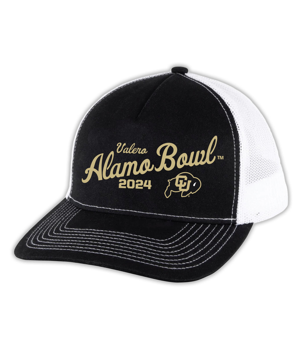 2024 Valero Alamo Bowl Colorado Script Cap – Alamo Bowl Merchandise