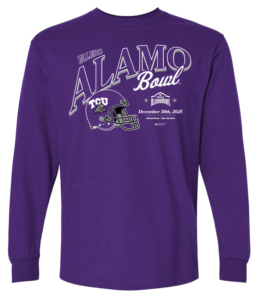 2025 Valero Alamo Bowl TCU Long Sleeve T