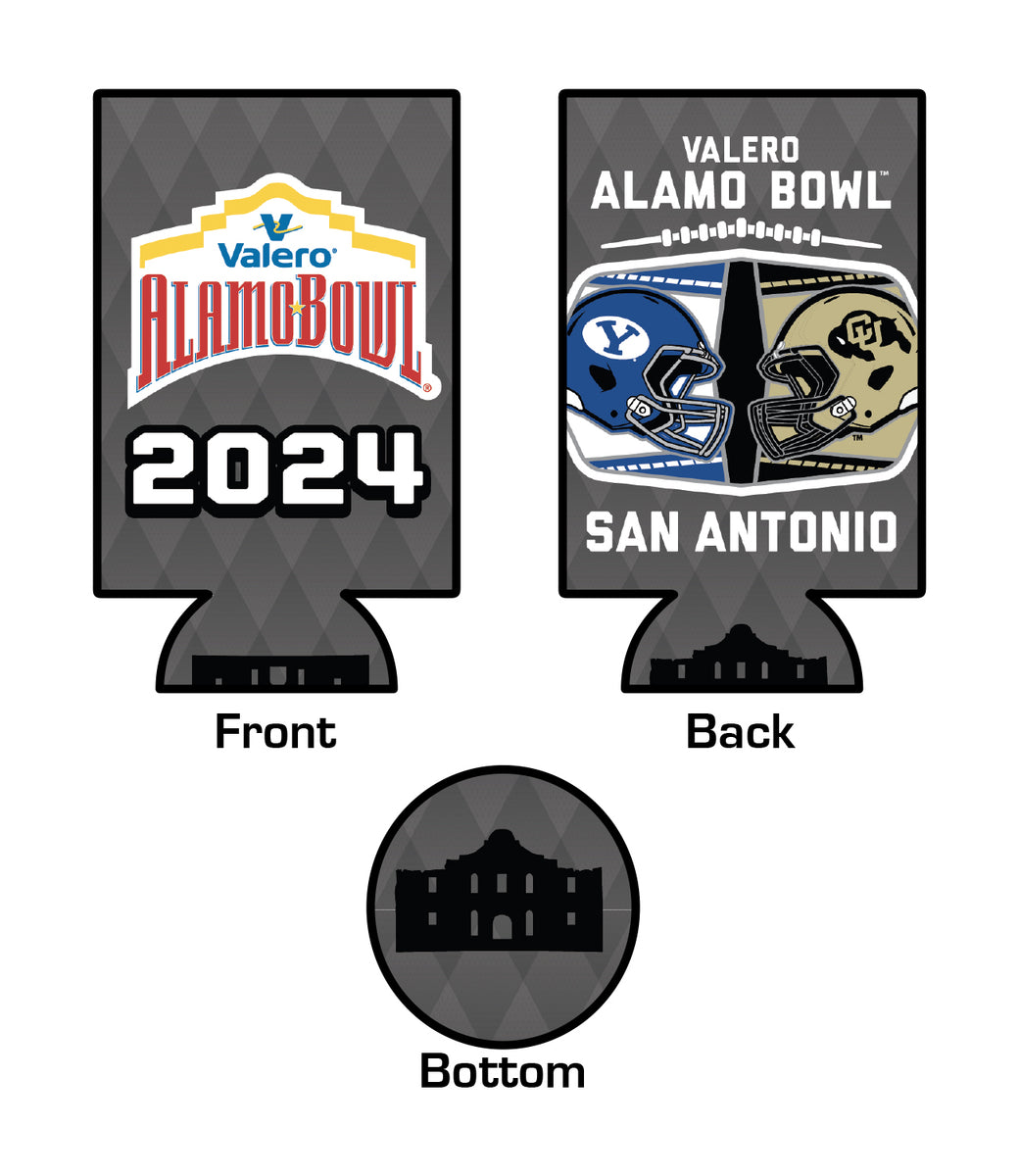 2024 Valero Alamo Bowl 16oz Koozie – Alamo Bowl Merchandise